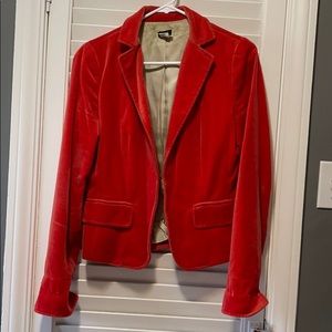 J Crew velvet blazer